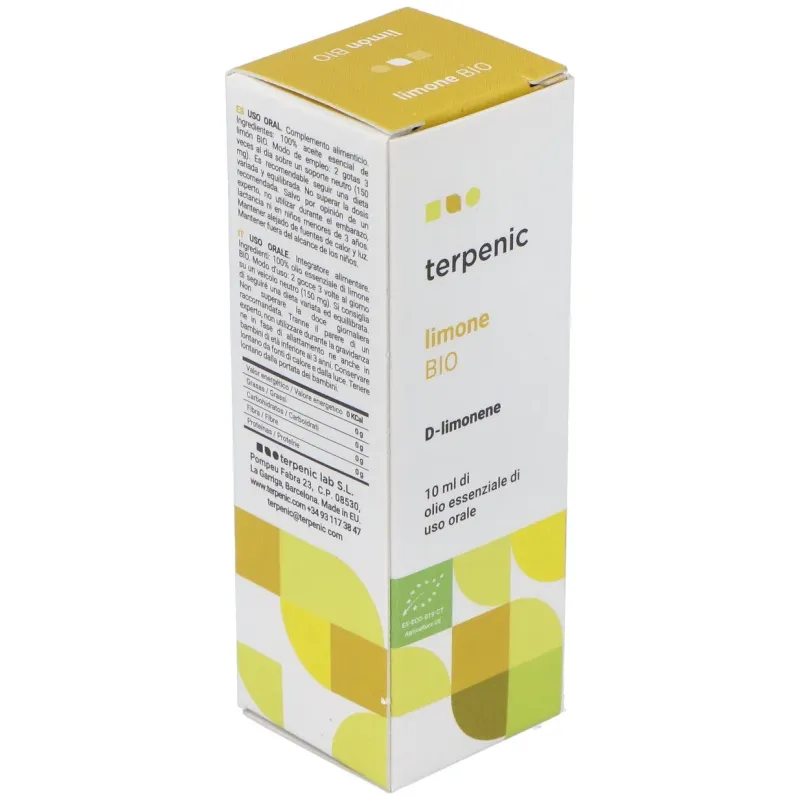 Limon aceite esencial alimentario bio 10ml. | Farmacia Barata
