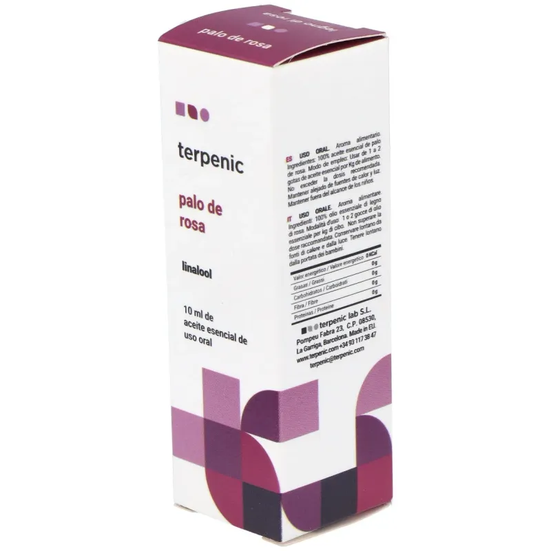 Palo de rosa aceite esencial alimentario 10ml. | Farmacia Barata Palo de rosa aceite esencial alimentario 10ml. | Farmacia Barata