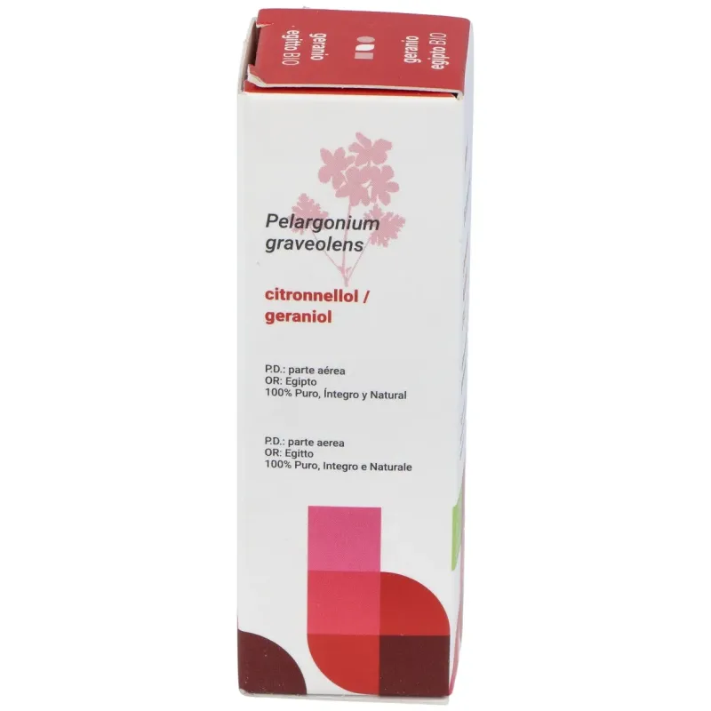 Geranio aceite esencial alimentario bio 10ml. | Farmacia Barata