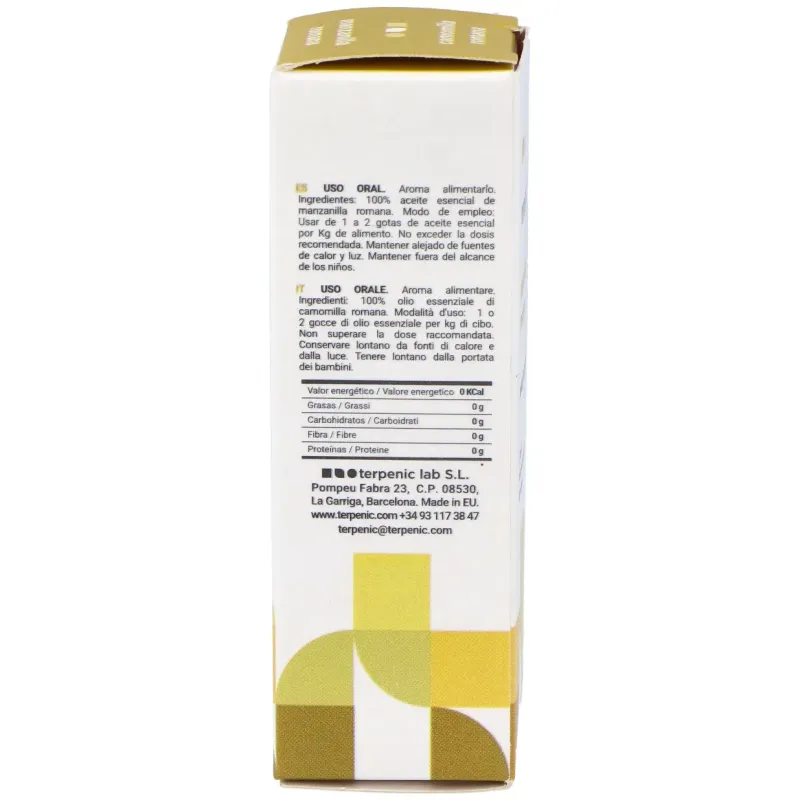 Manzanilla romana aceite esencial alimentario 5ml. | Farmacia Barata