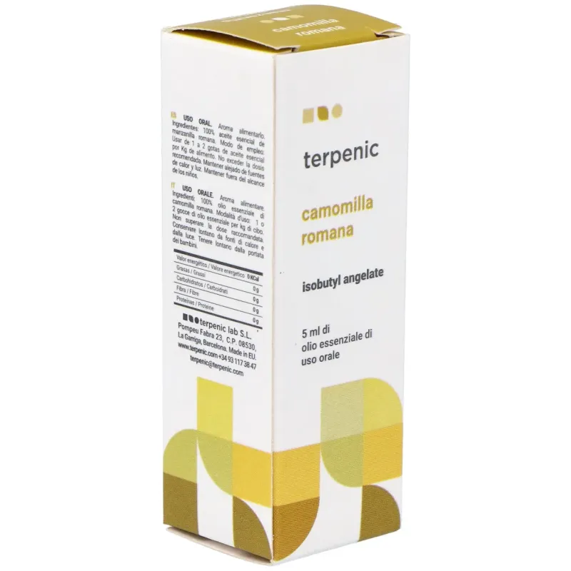Manzanilla romana aceite esencial alimentario 5ml. | Farmacia Barata