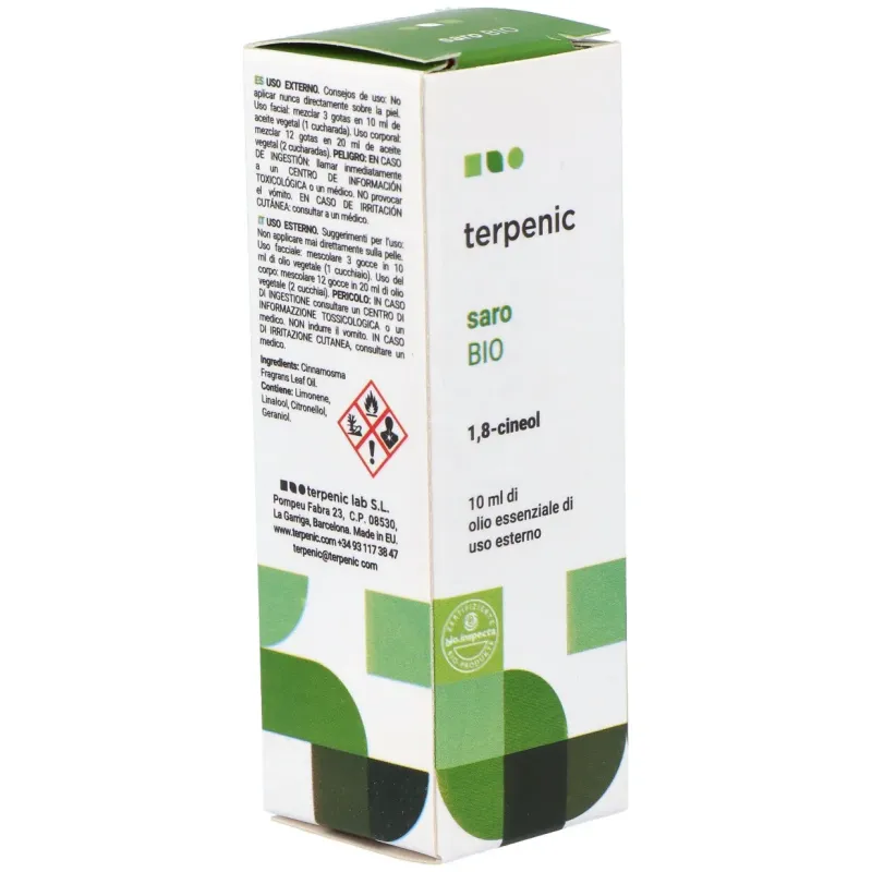 Saro (mandravasarotra) aceite esencial bio 10ml. | Farmacia Barata