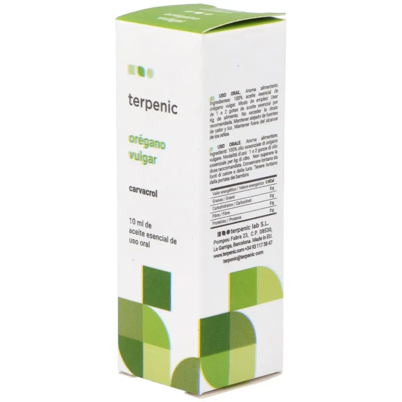 Oregano vulgar aceite esencial alimentario 10ml. | Farmacia Barata