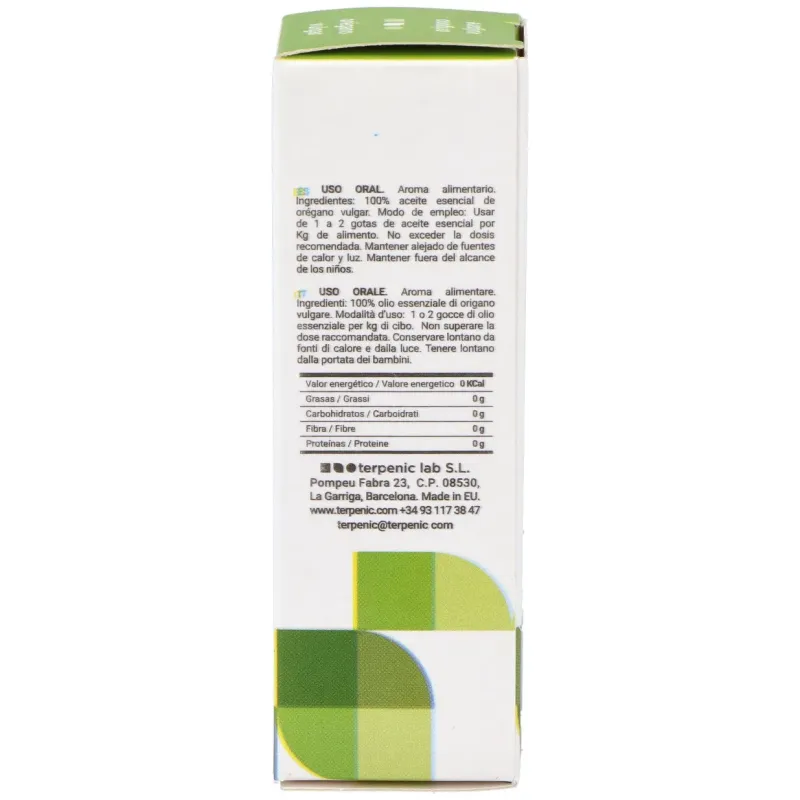 Oregano vulgar aceite esencial alimentario 10ml. | Farmacia Barata