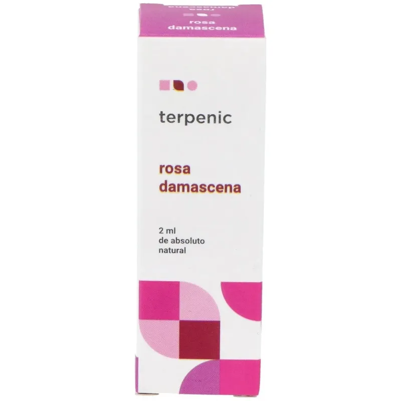 Terpenic rosa damascena absoluto aceites esenciales 2ml | Farmacia Barata