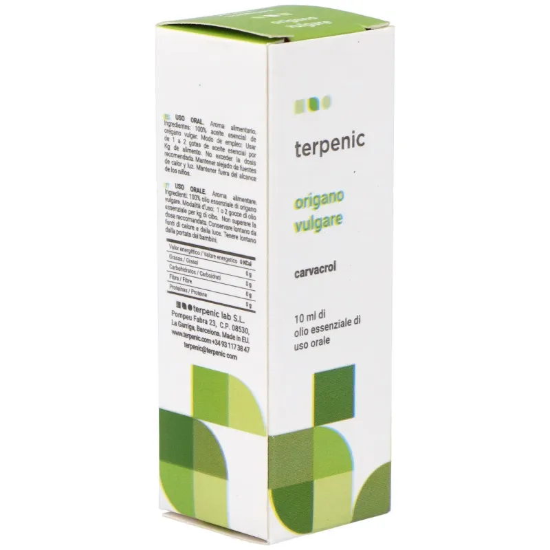 Oregano vulgar aceite esencial alimentario 10ml. | Farmacia Barata