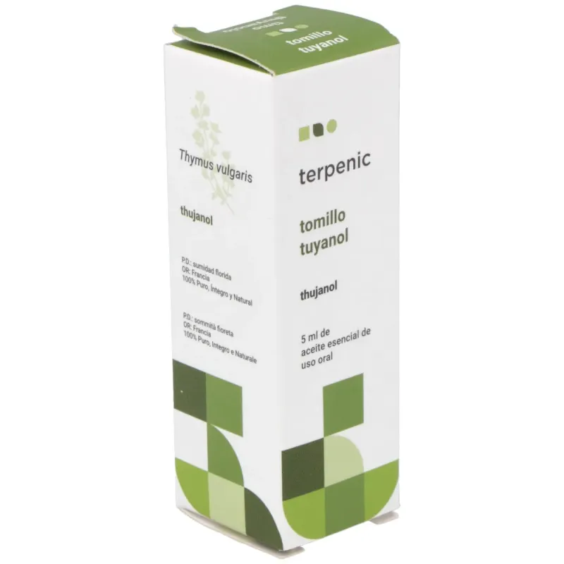 Tomillo tuyanol aceite esencial alimentario 5ml. | Farmacia Barata