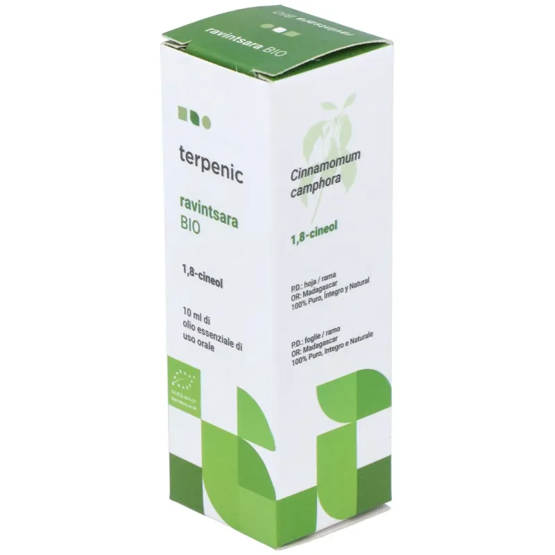 Ravintsara aceite esencial alimentario bio 10ml. | Farmacia Barata