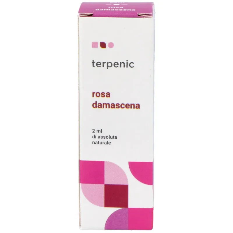 Terpenic rosa damascena absoluto aceites esenciales 2ml | Farmacia Barata