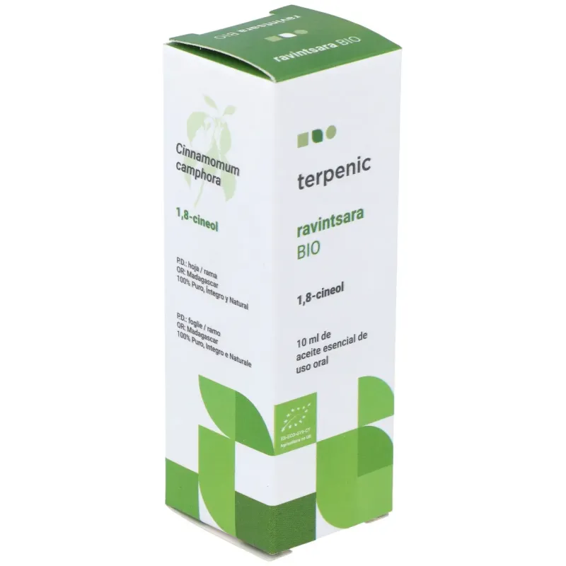 Ravintsara aceite esencial alimentario bio 10ml. | Farmacia Barata