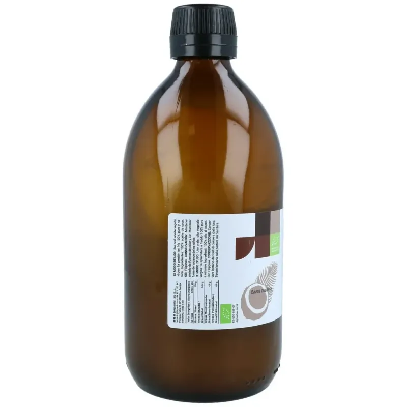Coco aceite vegetal 500ml. | Farmacia Barata