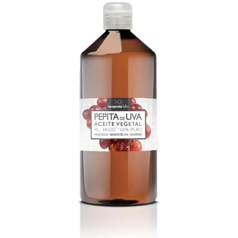 Terpenic aceite vegetal pepita de uva refinado 1l | Farmacia Barata