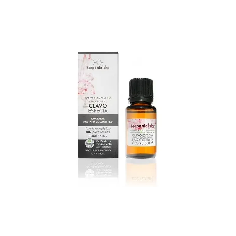 Clavo especia aceite esencial alimentario bio 10ml | Farmacia Barata