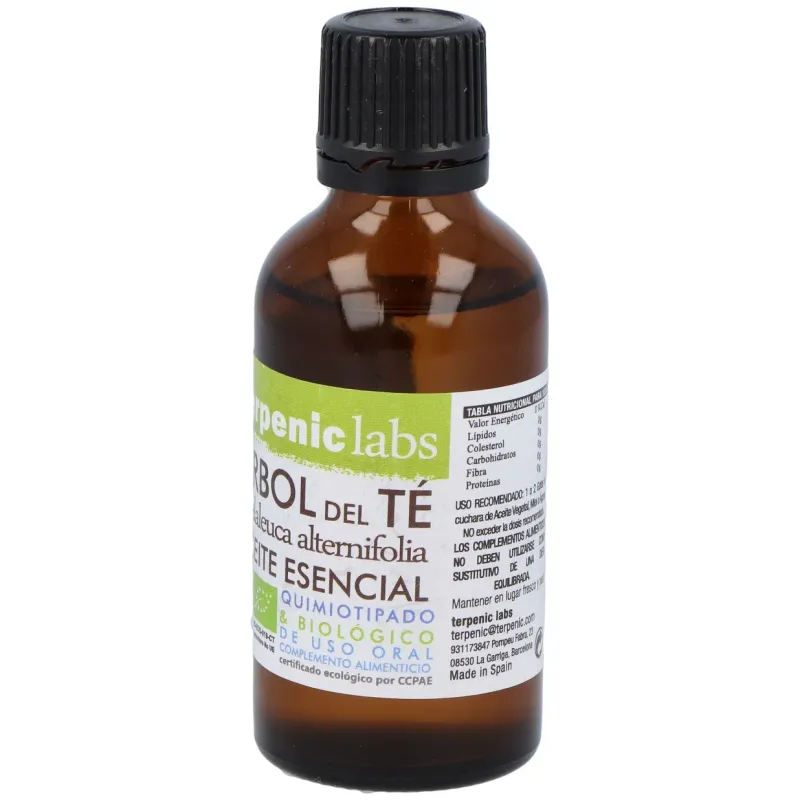 Terpenic aceite esencial de árbol del té bio 50ml | Farmacia Barata