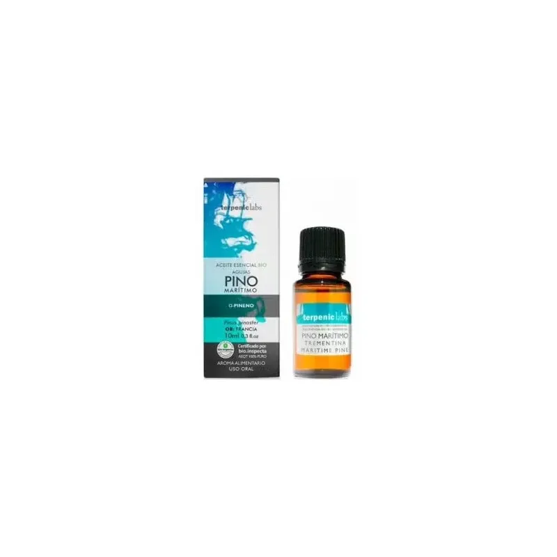 Pino maritimo trementina bio 10ml aceite esencial terpenic | Farmacia Barata