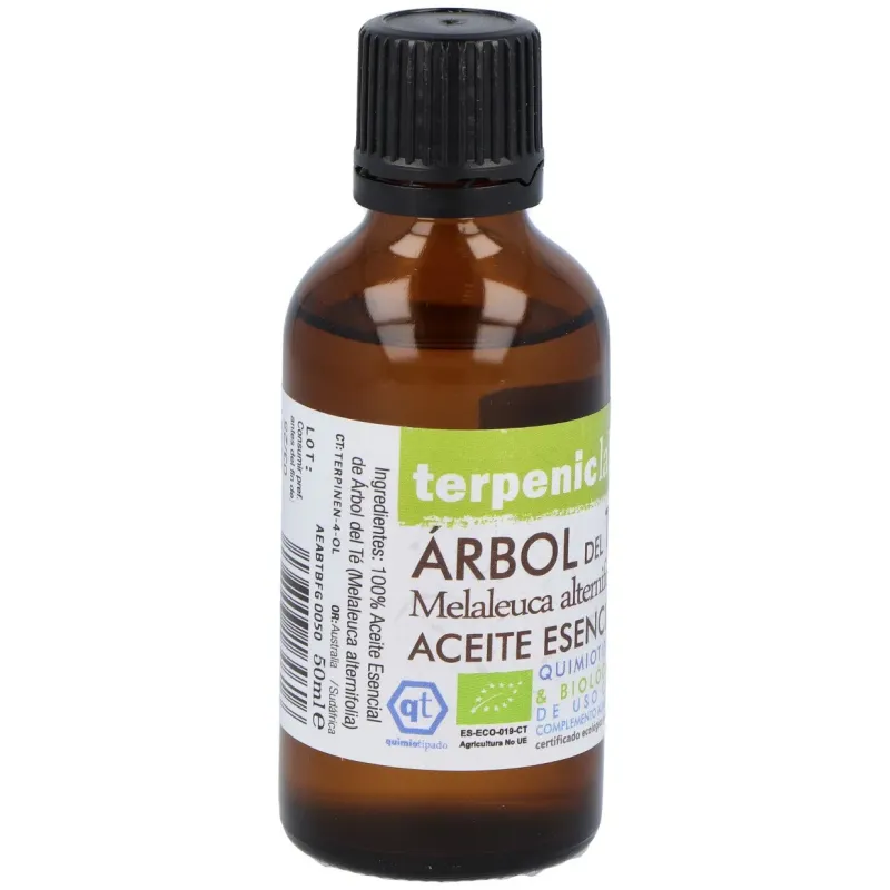 Terpenic aceite esencial de árbol del té bio 50ml | Farmacia Barata