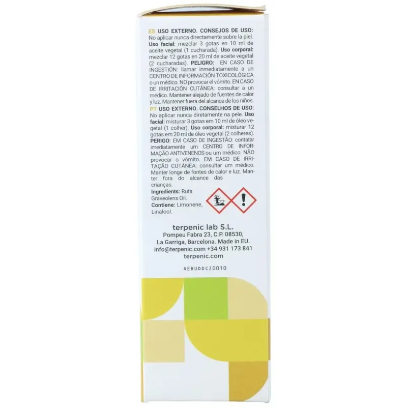 Ruda aceite esencial 100% puro 10ml. | Farmacia Barata