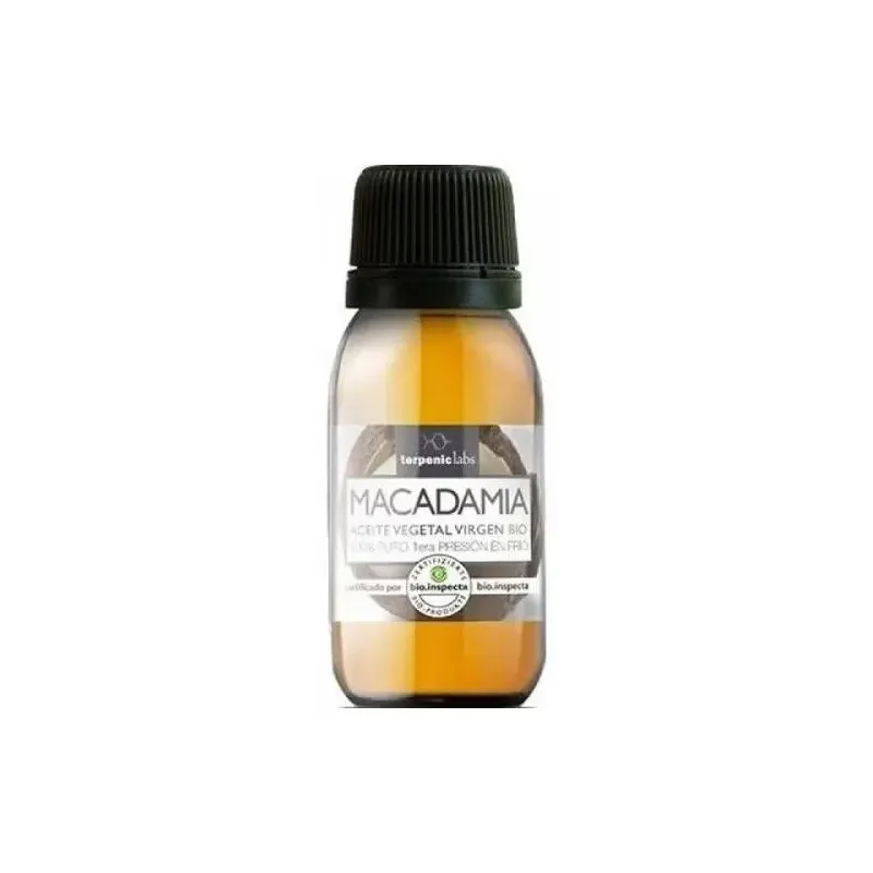 Terpenic labs macadamia aceite vegetal virgen 60ml | Farmacia Barata