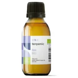Terpenic Aceite Vegetal Alimentario Virgen Lino Bio, 100 ml
