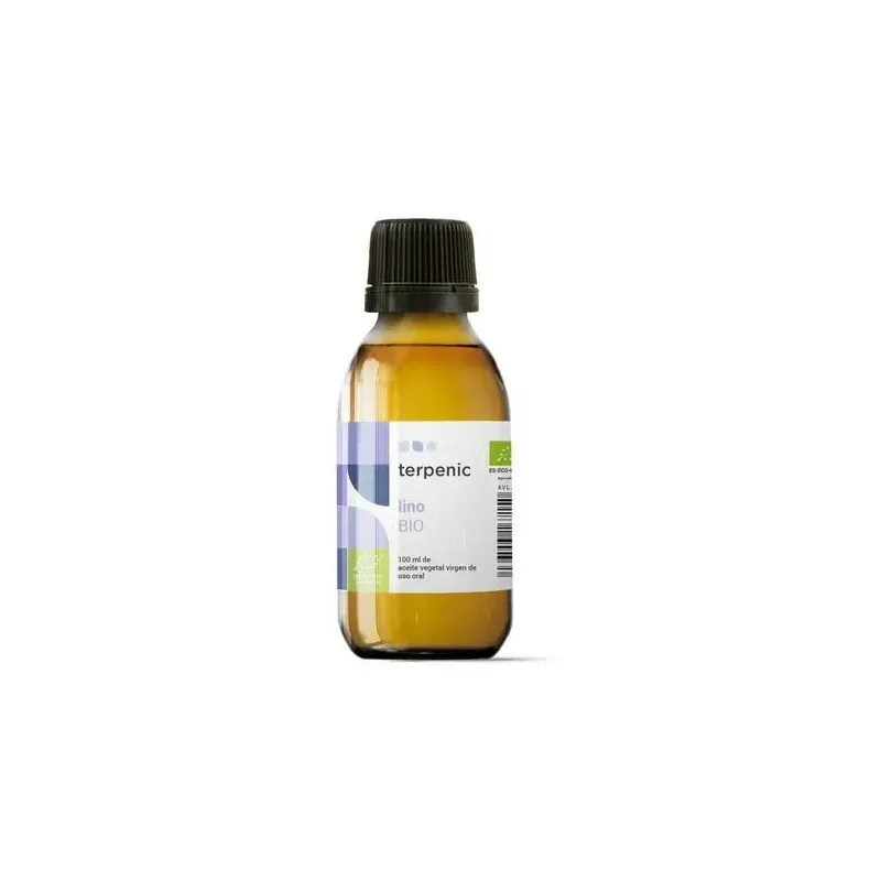 Terpenic aceite vegetal alimentario virgen lino bio 100ml | Farmacia Barata
