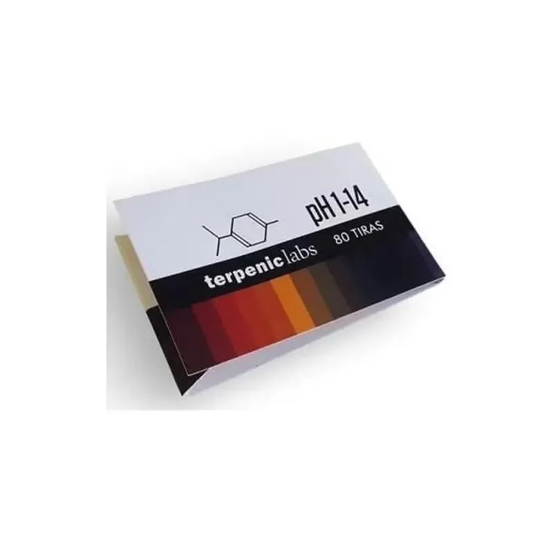 Terpenic tiras ph 1-14 80uds | Farmacia Barata