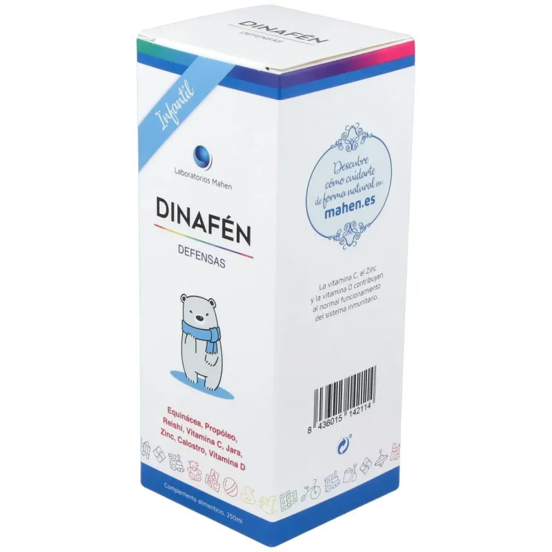Mahen dinafen infantil jarabe 250ml | Farmacia Barata
