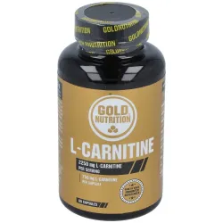 Gold nutrition l carnitina 750mg 60caps