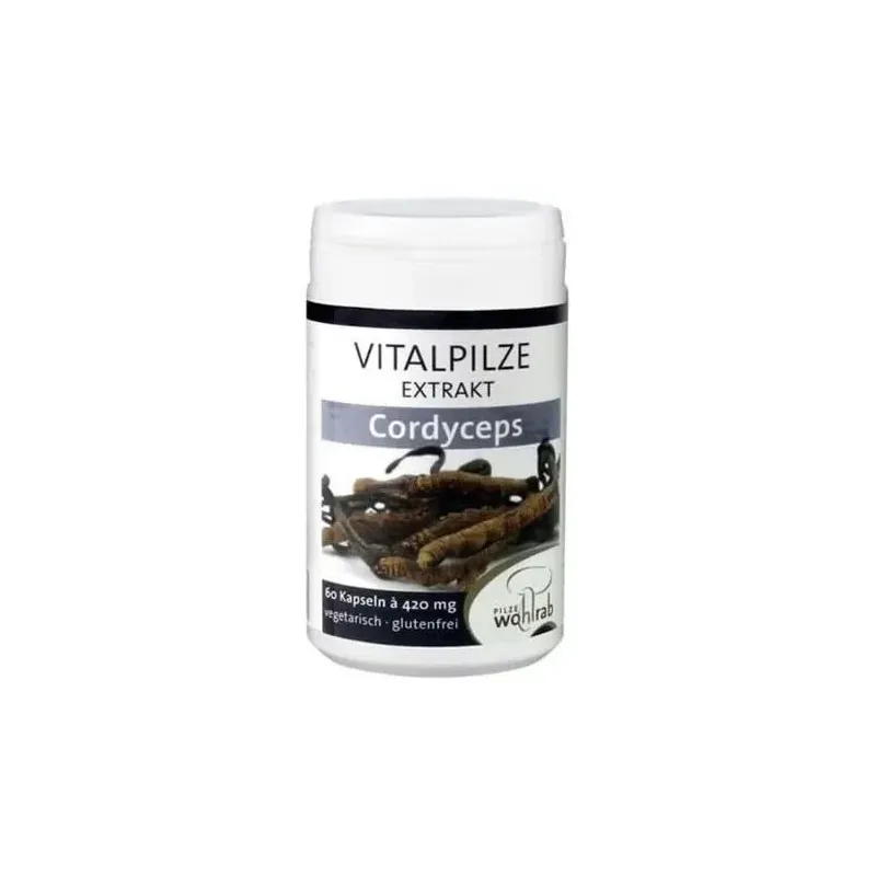 Pilze wolhrab cordyceps 60caps | Farmacia Barata
