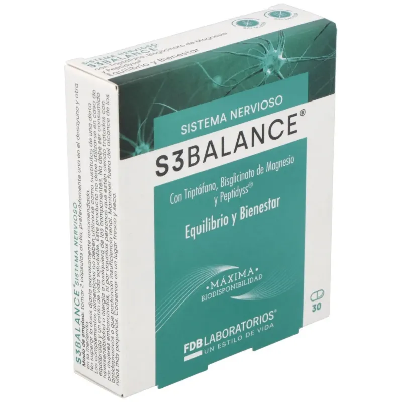 S3 balance 30cap. | Farmacia Barata