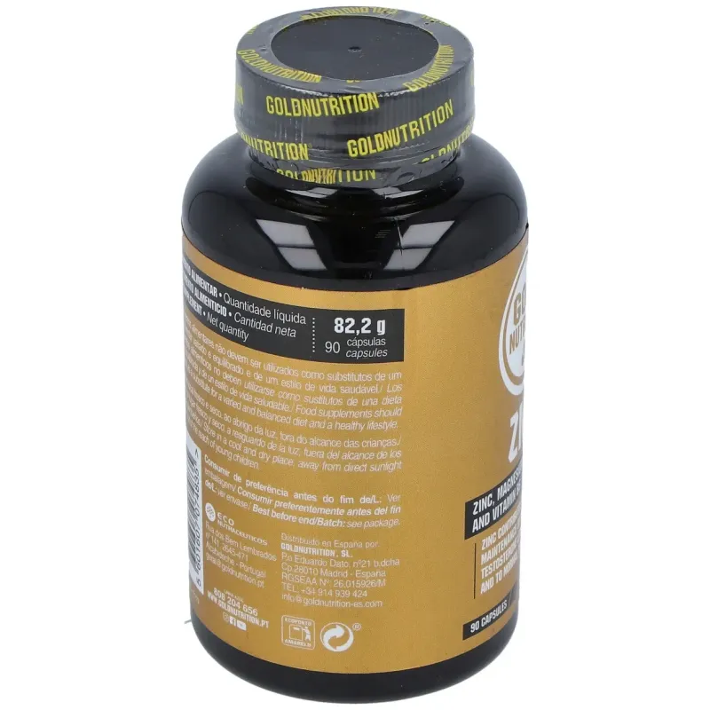 Gold nutrition zma 90comp | Farmacia Barata Gold nutrition zma 90comp | Farmacia Barata