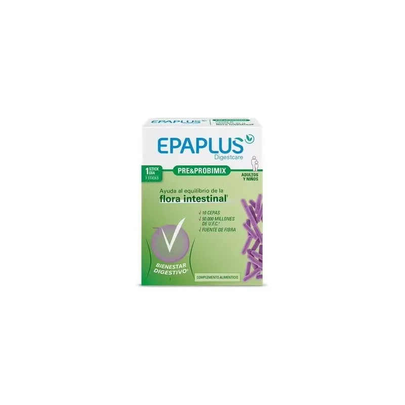 Epaplus digestcare pre y probiotics 7sticks | Farmacia Barata