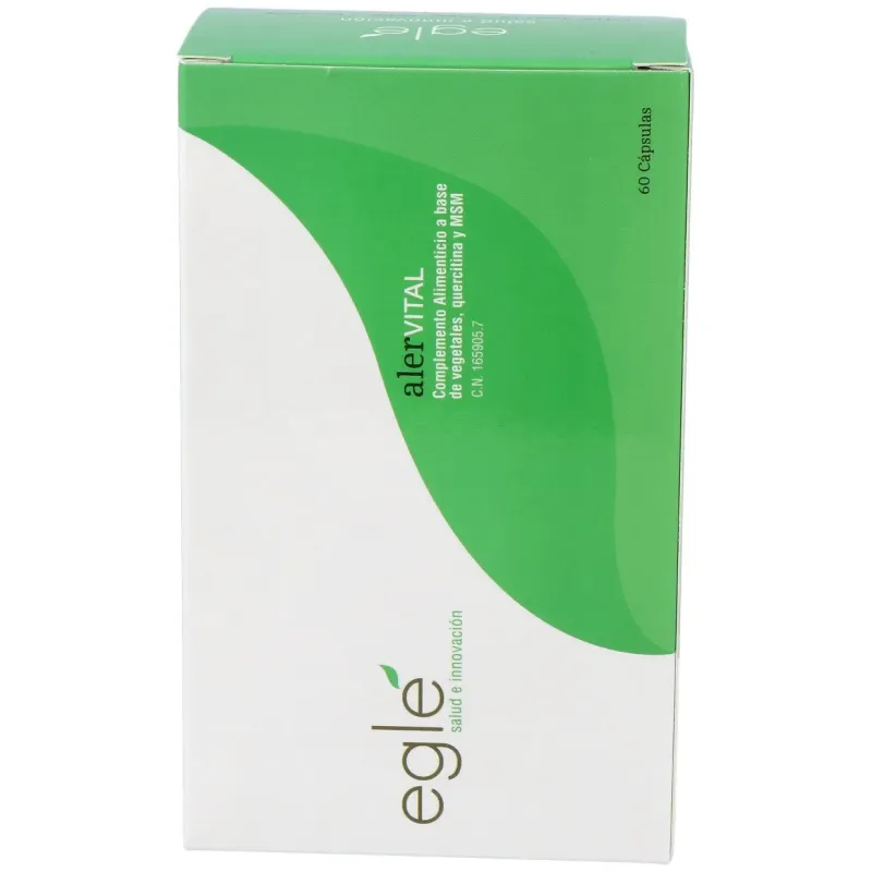 Egle alervital 60 caps | Farmacia Barata