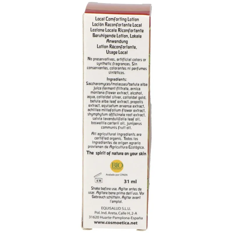 Equisalud cosmoetica misol arnica loción reconfortante 31ml | Farmacia Barata