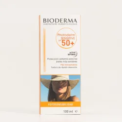 Bioderma Photoderm Sensitive SPF50+ Piel Fotosensibles, 100ml.