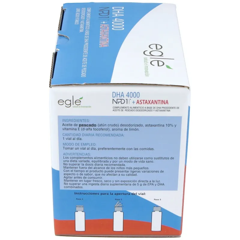 Eglé dha 4000 npd1 + astaxantina 30x5ml | Farmacia Barata