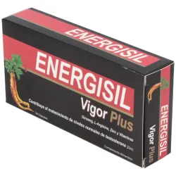 Energisil vigor plus (ginseng+arginina) 30cap. | Farmacia Barata