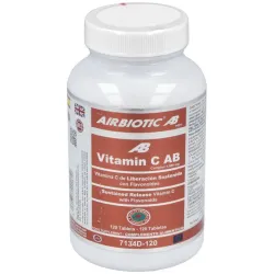 Airbiotic vit c ab complex 1.000 mg lib. sostenida 120 tabletas