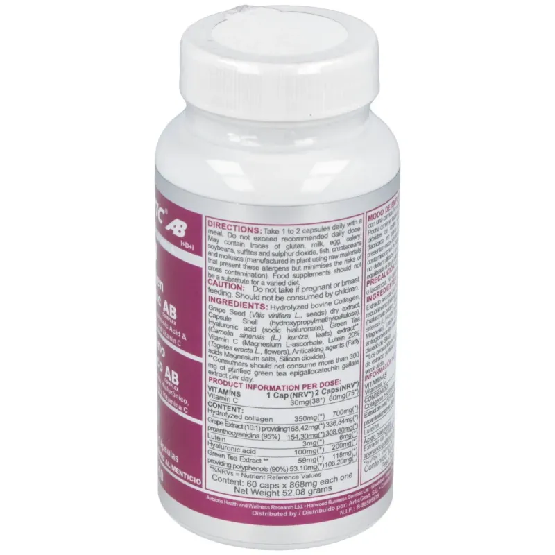 Airbiotic colágeno hialurónico ab complex 60 cápsulas | Farmacia Barata Airbiotic colágeno hialurónico ab complex 60 cápsulas | Farmacia Barata