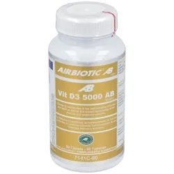 Airbiotic Ab Vitamina D3 125 mg, 90 tabletas