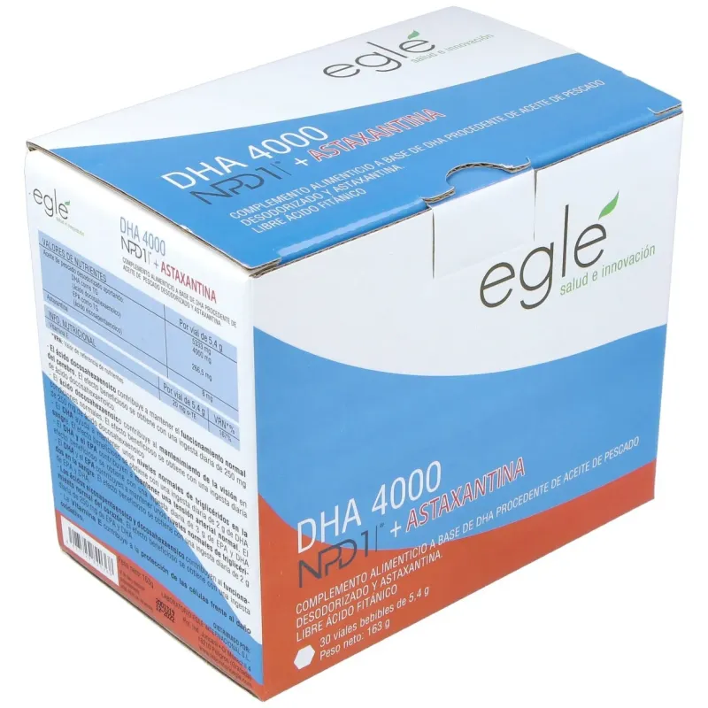 Eglé dha 4000 npd1 + astaxantina 30x5ml | Farmacia Barata
