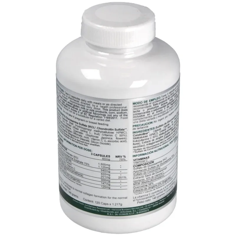 Glucosamina max ab complex 120cap. | Farmacia Barata
