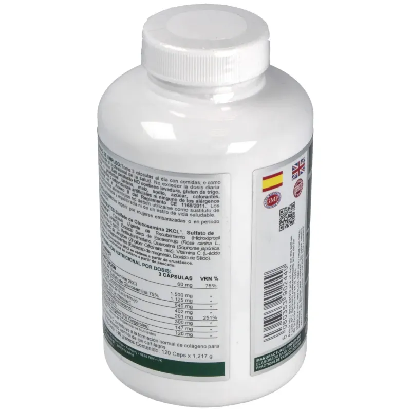 Glucosamina max ab complex 120cap. | Farmacia Barata