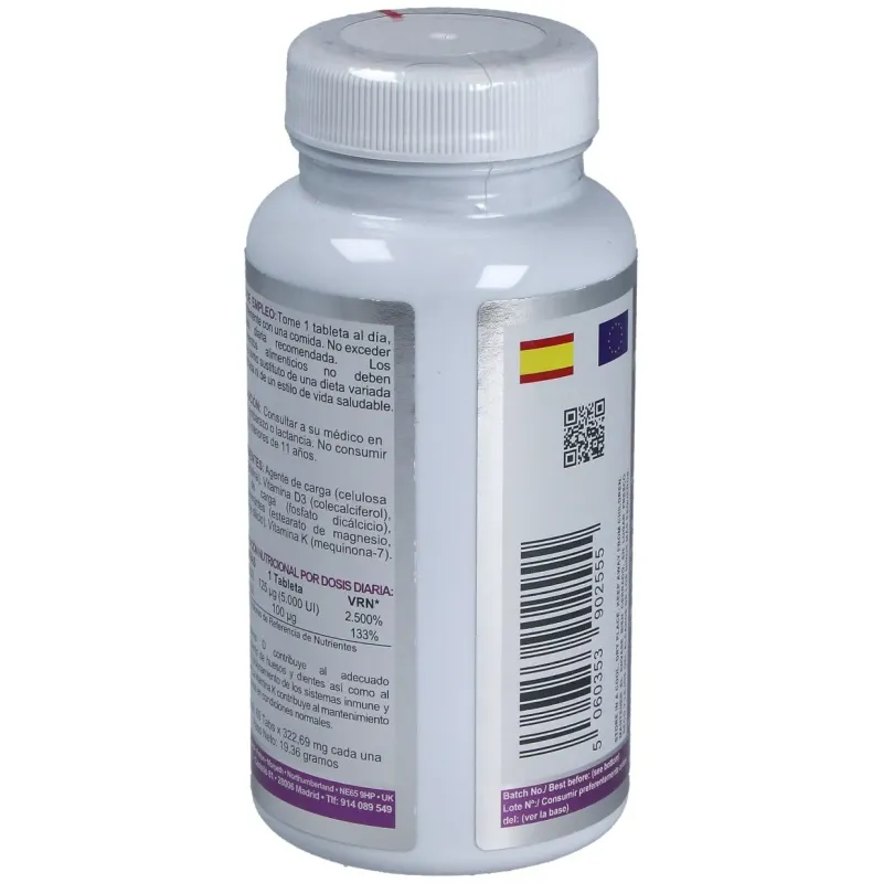 Airbiotic vit d3 + k2 60comp | Farmacia Barata