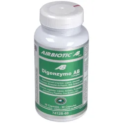 Airbiotic Digenzyme Ab Complex, 60 cápsulas
