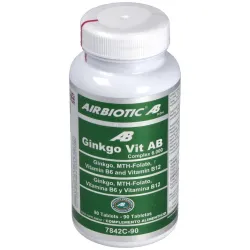 Airbiotic ginkgo-vit ab complex 6.000 90 tabletas