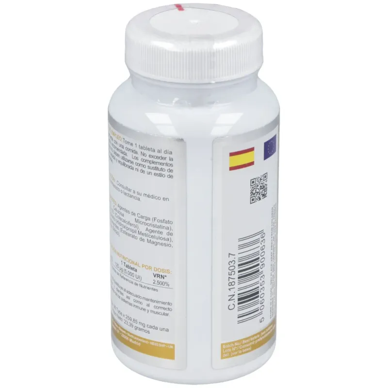 Airbiotic® ab vitamina d3 125mg 90 tabletas | Farmacia Barata