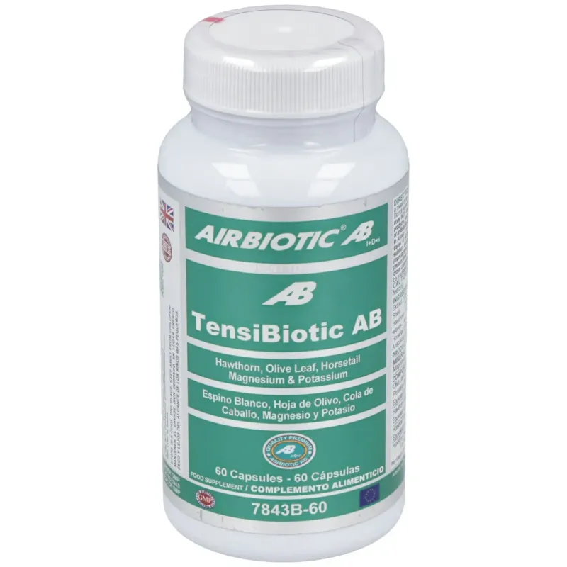 Airbiotic tensibiotic ab 60 cápsulas | Farmacia Barata