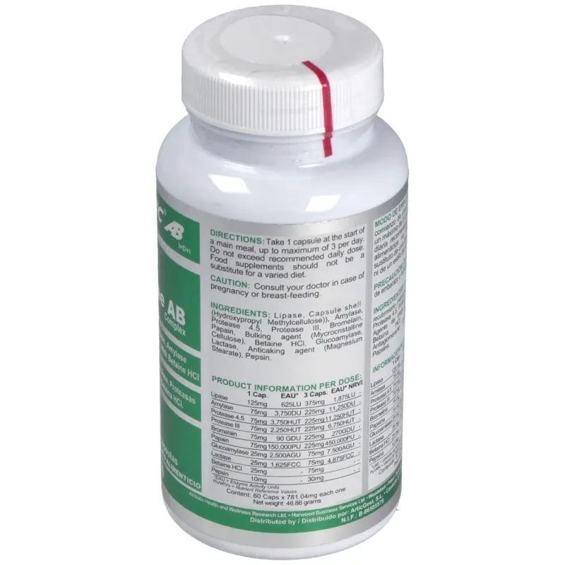 Airbiotic digenzyme ab complex 60caps | Farmacia Barata