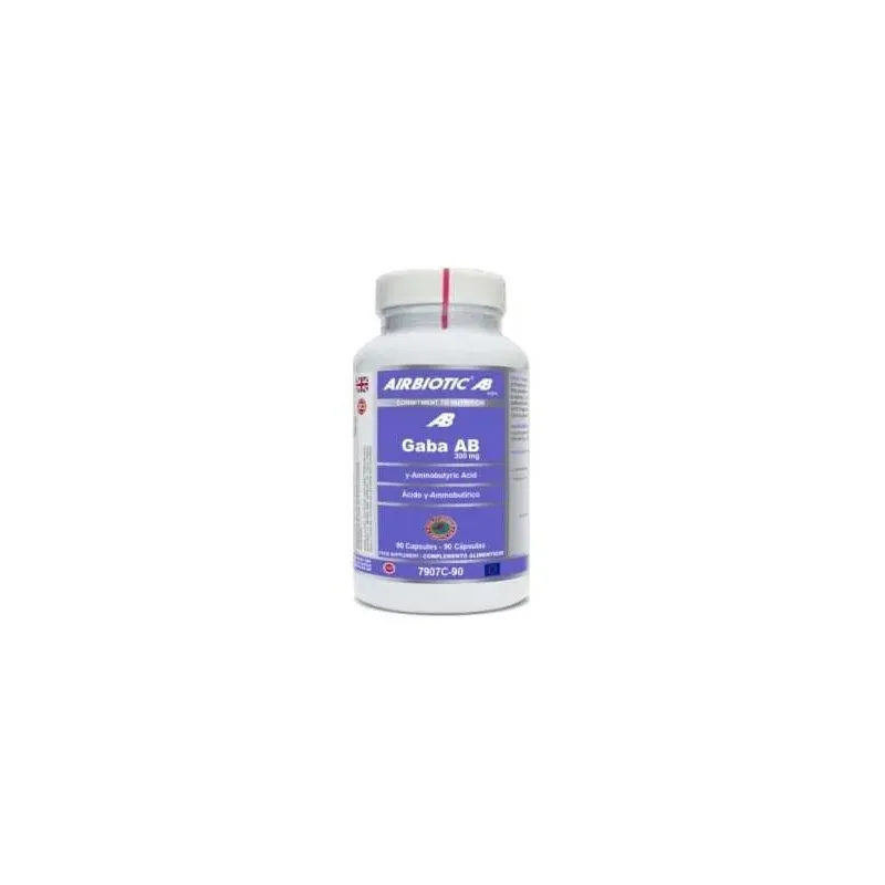 Airbiotic gaba ab 300 mg 90 cápsulas | Farmacia Barata