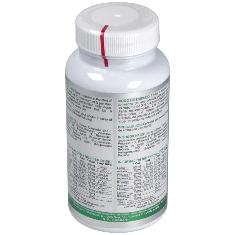 Airbiotic digenzyme ab complex 60caps | Farmacia Barata